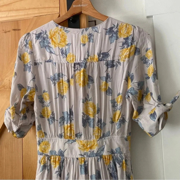 Free People Love Of My Life Floral Midi Dress - Picture 5 of 7